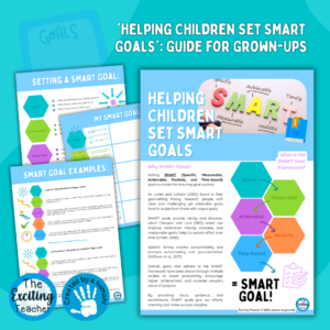 ET-341-EP 'Helping Children Set SMART Goals' Guide for Grown-Ups by Exciting Teacher