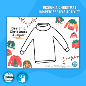 ET-169-EP Design a Christmas Jumper by Exciting Teacher