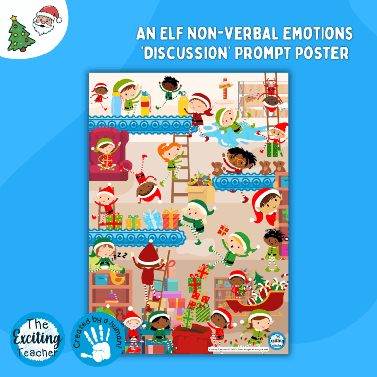 Elves in the Workshop Inspired by The Blob Tree of Emotions by Exciting Teacher