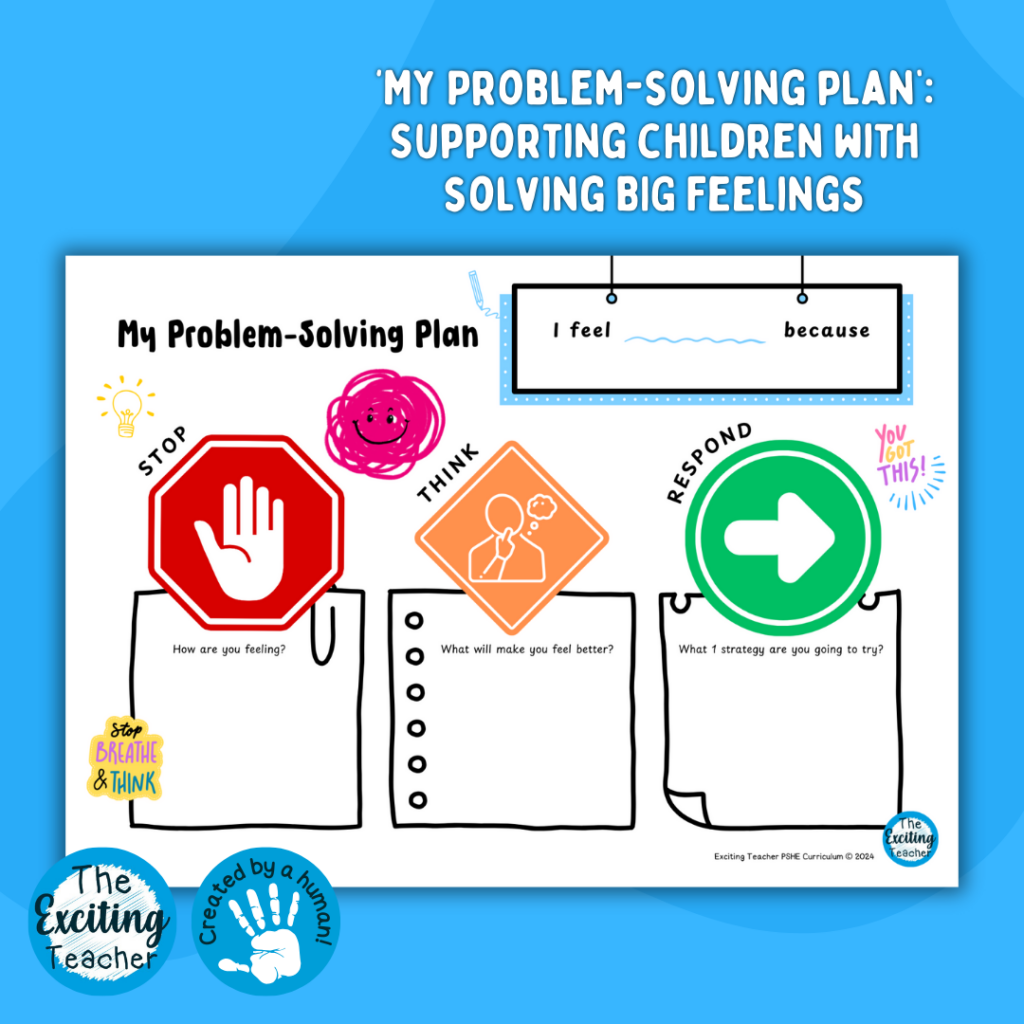 My Problem-Solving Plan by Exciting Teacher 2025