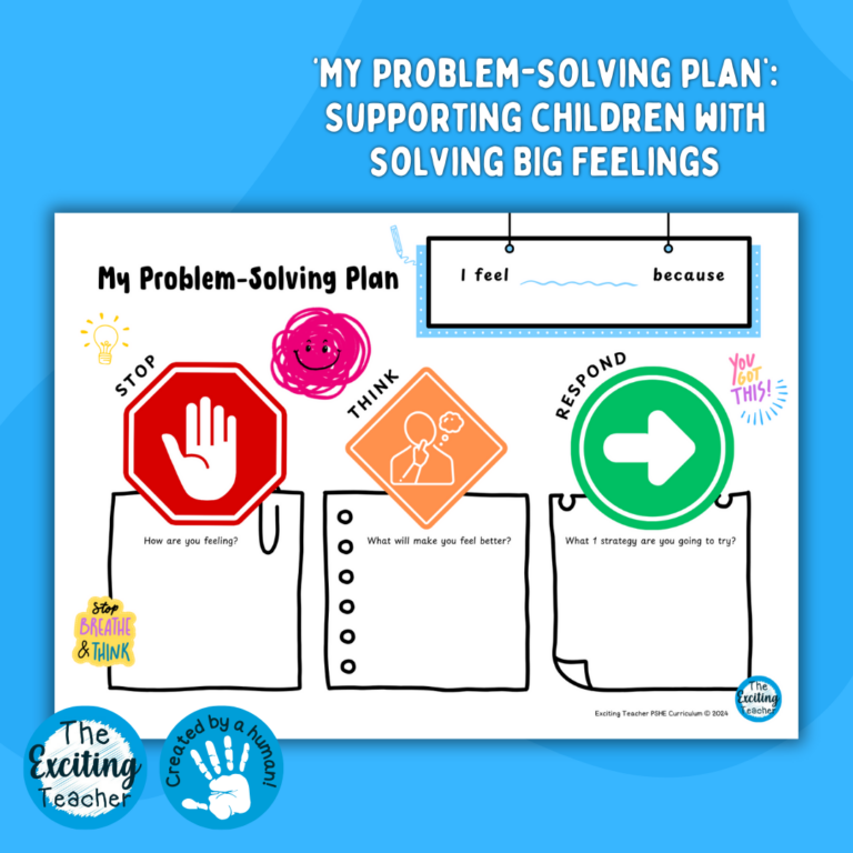 My Problem-Solving Plan by Exciting Teacher 2025