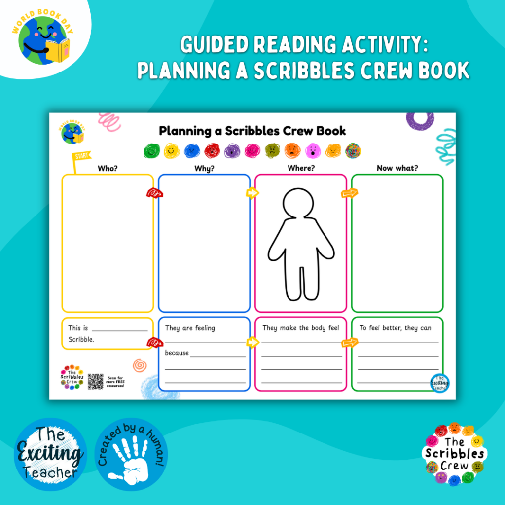 Planning a Scribbles Crew Book Storyboard The Scribbles Crew Celebrating World Book Day by Exciting Teacher 2026