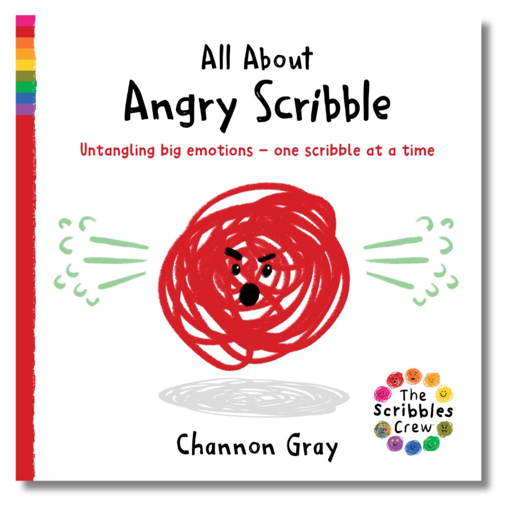 Angry Scribble All About The Scribbles Crew Children Picture Books by Channon Gray Exciting Teacher 3