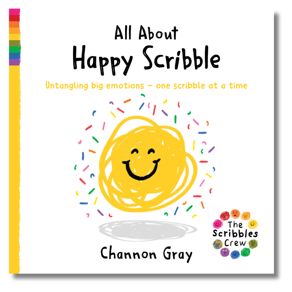 Happy Scribble All About The Scribbles Crew Children Picture Books by Channon Gray Exciting Teacher 5