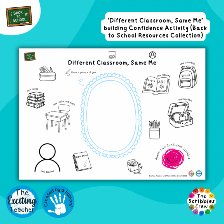 Different Classroom, Same Me Back to School Resources by Exciting Teacher and The Scribbles Crew 2026